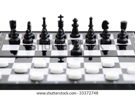 stock-photo-black-chess-against-white-checkers-on-the-board-33372748.jpg