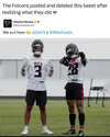 Thread 'Falcons commemorate history'
