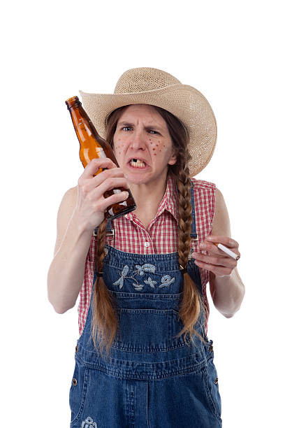 angry-redneck-woman-picture-id182495422