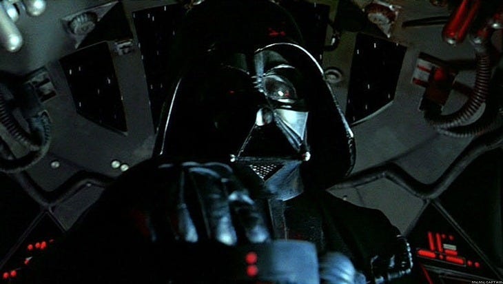 The Metamorphosis of Darth Vader | by Scott Myers | Go Into The Story