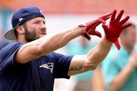 VIDEO: Edelman Splits Two Defenders for the Touchdown vs Miami