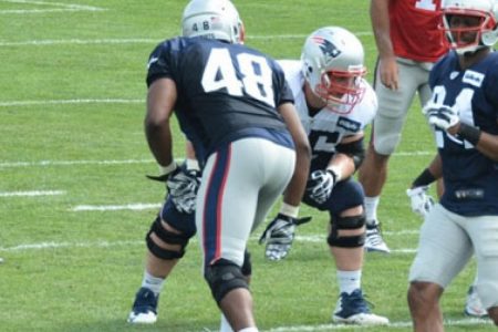 Patriots Training Camp Report: Rookies Grissom, Flowers Ahead of the Curve