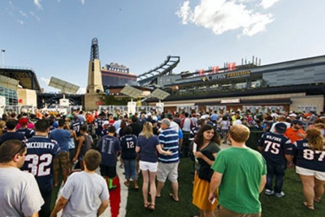 VIDEO: NFL Fan Therapy – Good To Be Back Inside Gillette