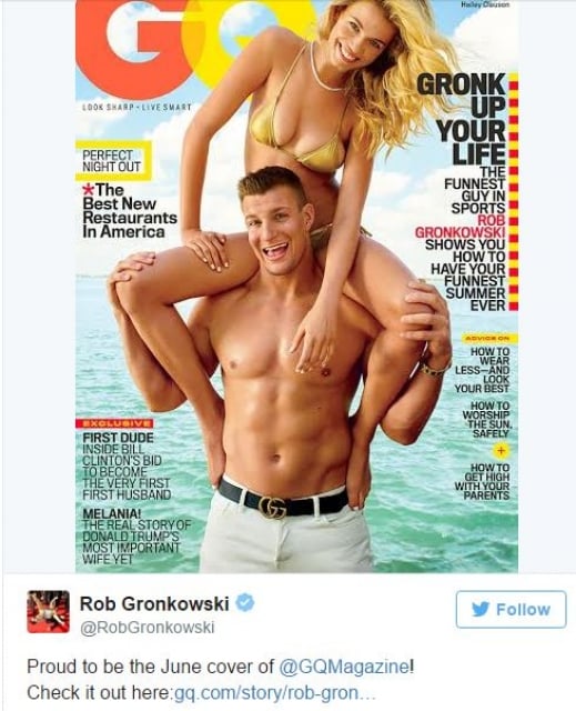 Gronk GQ cover