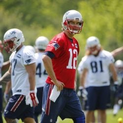 PHOTO: Tom Brady Offically Reports To Training Camp