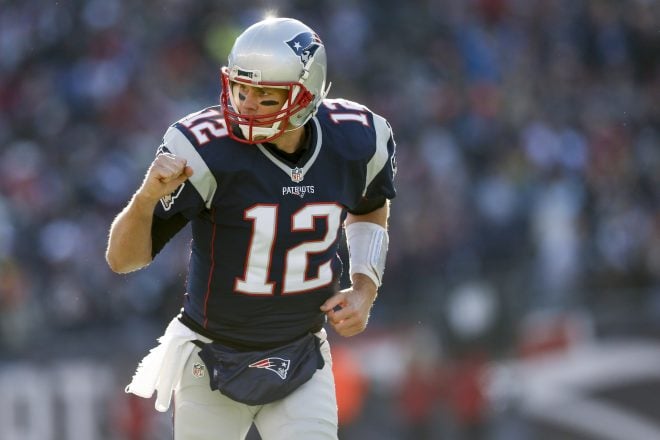 Which Receivers Did Tom Brady Connect Best in the Red Zone With in 2016?