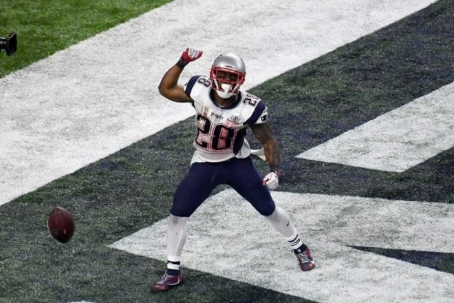 PHOTO: Julian Edelman Wishes James White A “Happy Birthday” As RB’s Free Agency Approaches