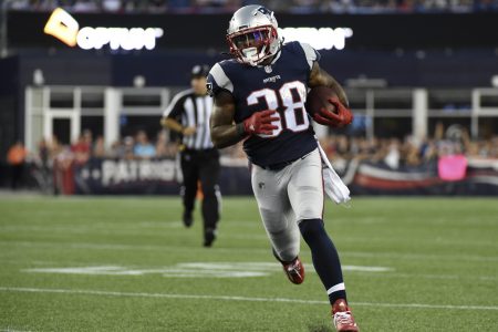 Bolden, Meyers Among Today’s Inactives for the Patriots