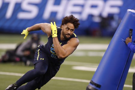 VIDEO: Patriots Rookie Harvey Langi Reunites With Wife For First Time Since Car Crash
