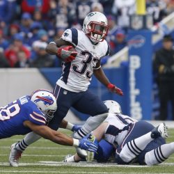 Patriots Nearly Have Two 100yd Rushers Against Bills On Sunday