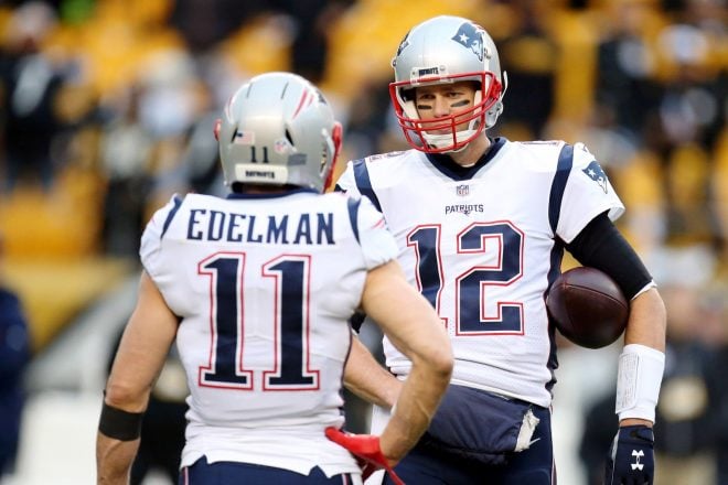 Tom Brady and Julian Edelman Get Fans Pumped Up For Sunday