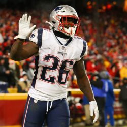 Sony Michel’s Knee Scope Kept Him Out of Minicamp