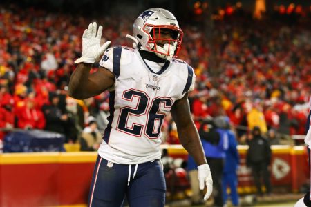 Sony Michel’s Knee Scope Kept Him Out of Minicamp