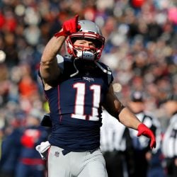 WATCH: Julian Edelman Finishes a Double Pass to James White to Set up the Patriots First TD vs Steelers