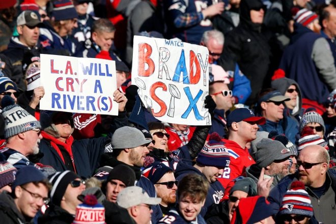 VIDEO: S*** Pats Fans Say Super Bowl 53 Edition