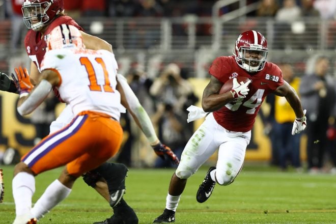 Patriots Add RB with Alabama’s Harris in Round 3