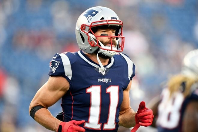 No, Julian Edelman Is Not Working Out With Tom Brady This Week