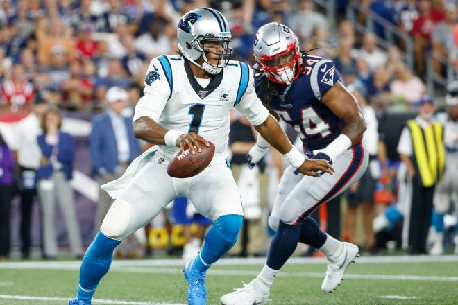 Cam Newton Shares Video Of First Workout With Julian Edelman