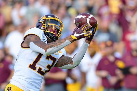 Patriots 2021 Draft Profile, WR Rashod Bateman, Minnesota