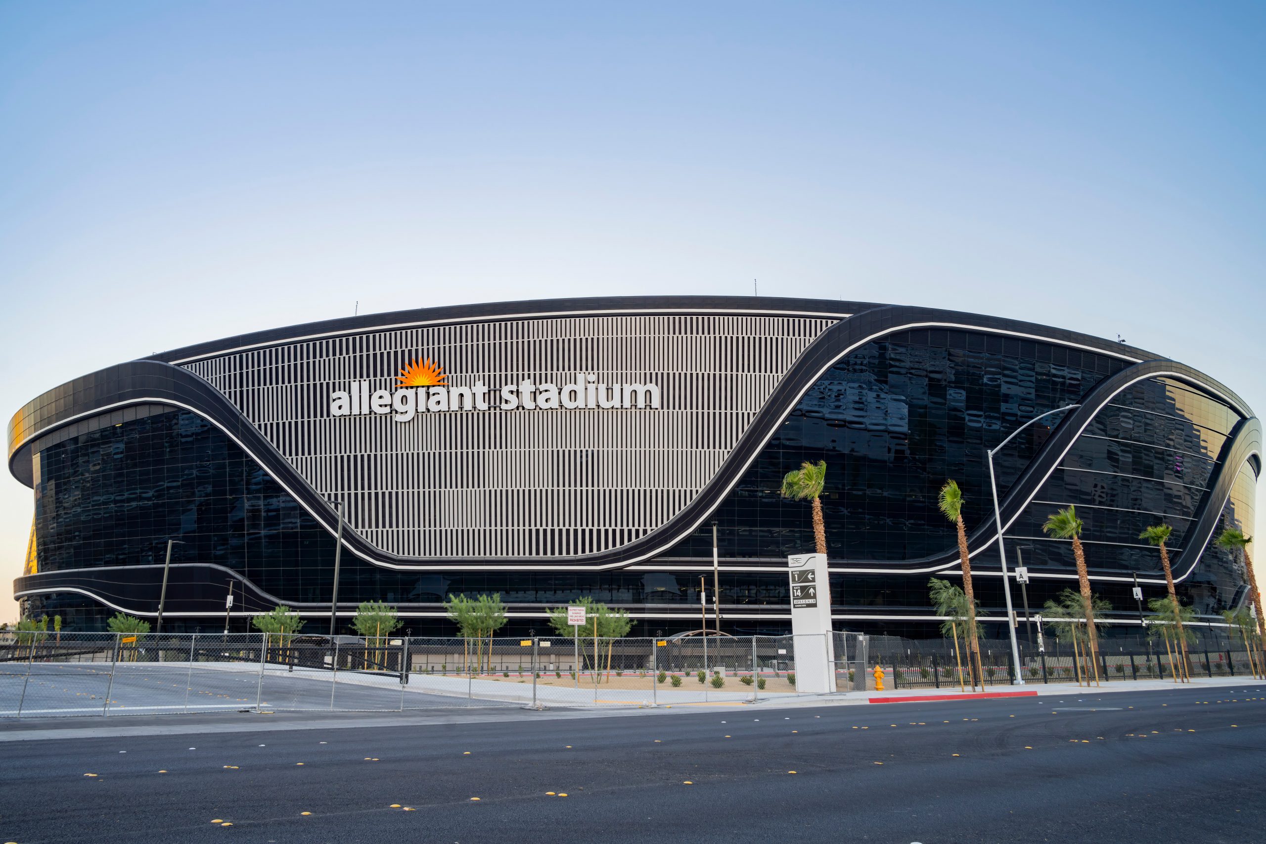 Las Vegas Raiders Stadium.  Allegiant Stadium.