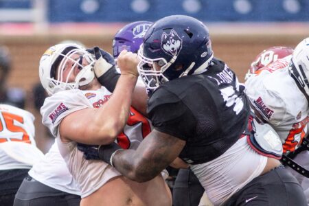 Mac Jones Welcomes First Round Pick Cole Strange To The Patriots