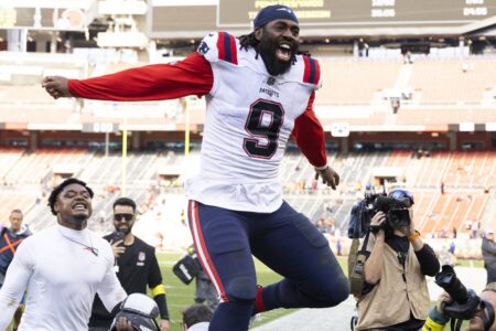 Mayo on Judon’s Attendence at Minicamp: “It’s great to have Judon”