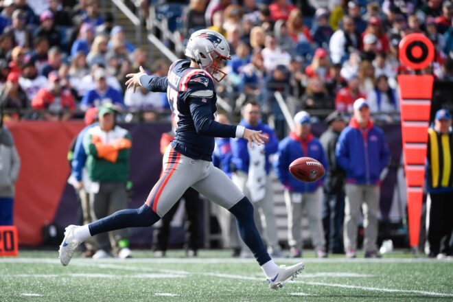 Patriots’ Baringer Snubbed in Pro Bowl Balloting