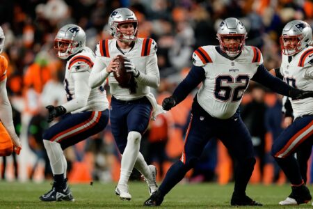 For Now, Patriots Zappe Appears Safe Heading into Camp