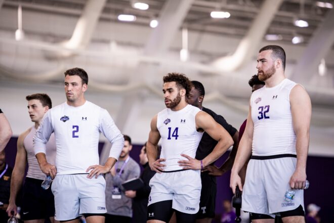 Patriots Present at Northwestern Workout