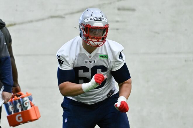Patriots See Rookie LT Carted Off Sunday in Cincinnati