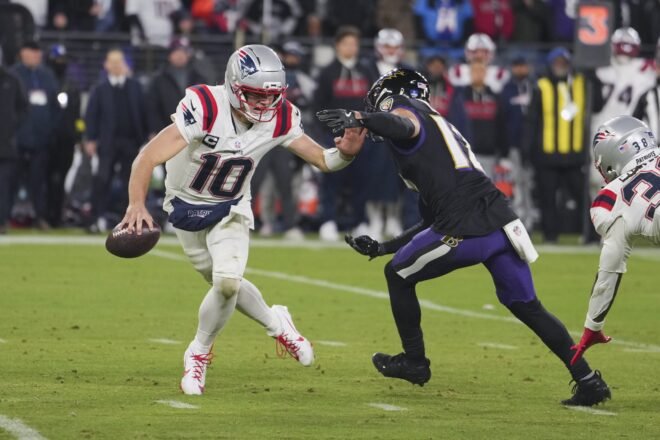GEORGE: Drake Maye Leads Patriots to Thrilling Playoff Berth Over Ravens