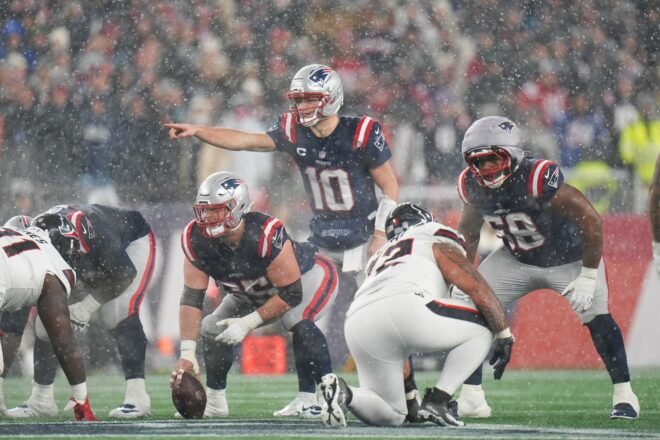 Vrabel Praises Drake Maye’s Fourth Quarter Resilience